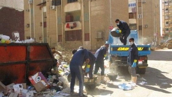 رفع 45 ألف طن مخلفات من الخصوص والقناطر الخيرية