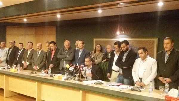بالصور .. مؤتمر "الصحفيين" حول الهجمة الشرسة التى يتعرض لها الإعلام