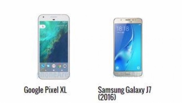 تعرف على أبرز الفروق بين «Google Pixel XL» وجلاكسي J7