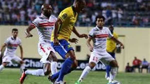 الزمالك بزيه التقليدي أمام صن داونز 