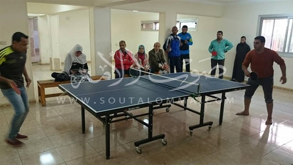 بالصور..«شباب العراقية» يحصل على المركز الأول فى تنس الطاولة بالمنوفية