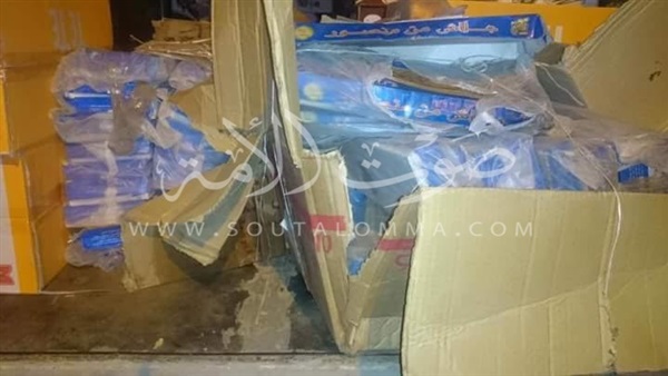 ضبط 14 ألف جلاش غير صالحة للاستهلاك الآدمى بالفيوم