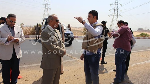 صور.. مدير أمن أسوان يتفقد خدمات كمين أبو سمبل
