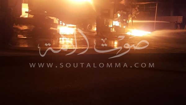 ننشر أسماء مصابي حادث انفجار محطة بنزين دمياط الجديدة