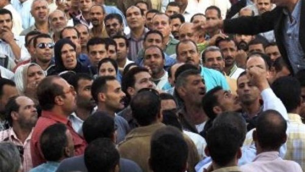 وقفة احتجاجية لـ«رابطة النقل الدولي» بسبب قانون النقل