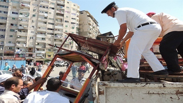 تنفيذ 19 إزالة إدارية في حملة أمنية مكبرة بالقاهرة