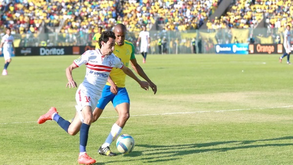 فيديو.. «تعادل مخيب» للزمالك أمام صن داونز في الشوط الأول