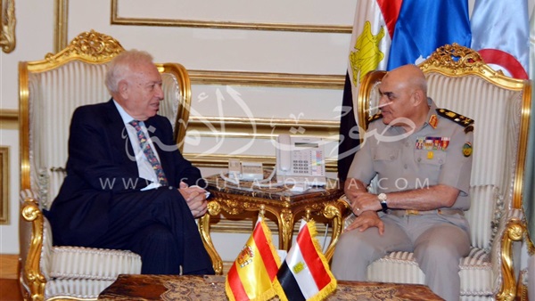 «صبحي» يلتقي وزير الخارجية والتعاون الإسباني