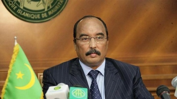 الرئيس الموريتاني يستقبل السفير المصري