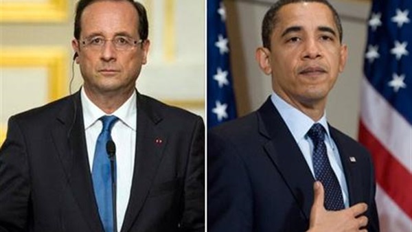 هولاند واوباما يتفقان على تعزيز تعاونهما في مكافحة الارهاب