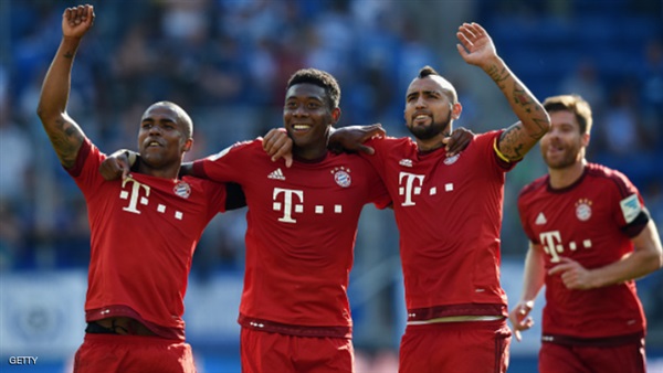 بايرن ميونخ يفوز علي أوجسبورج 3- 1 بالدوري الألماني