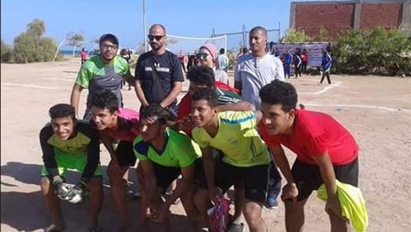 فوز دمياط ببطولة الكرة الشاطئية للناشئين