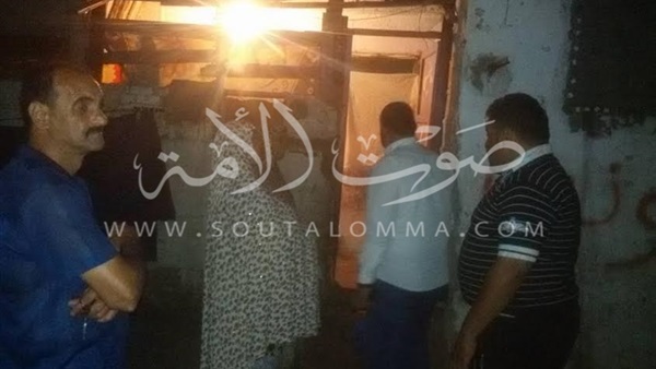 صور.. إنهيار جزئي لسقف أحد المنازل بضواحي بورسعيد دون إصابات