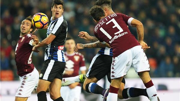 تورينو يفرض التعادل على أودينيزي في الدوري الإيطالي