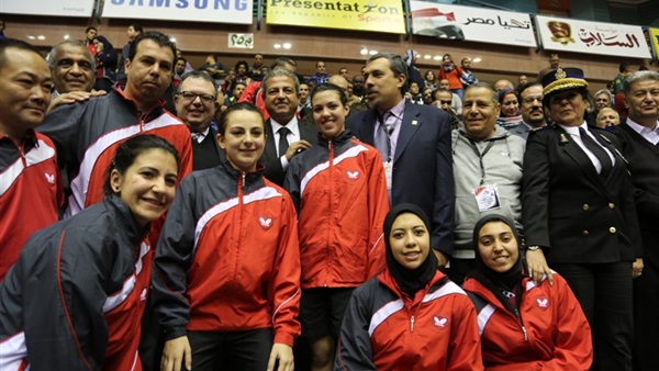 بعثة منتخب مصر لتنس الطاولة تعود إلي القاهرة بعد تحقيقها الصدارة الإفريقية