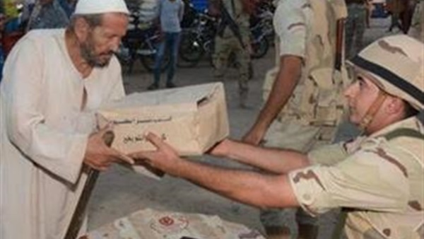 الجيش يجهز أضخم حصة غذائية لتوزيعها بنصف الثمن