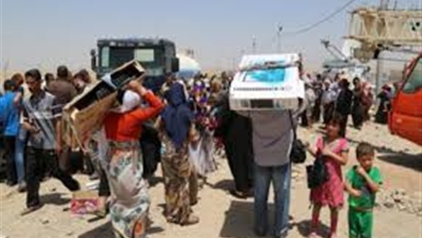 منظمة للهجرة: نزوح 17916 عراقيا خلال أسبوعين من عمليات تحرير الموصل