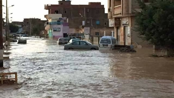 تنفيذ تجارب مواجهة السيول بالسويس