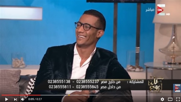 فيديو.. محمد رمضان معلقا على تقليد «ربيع» له: «ضحكني أوي»