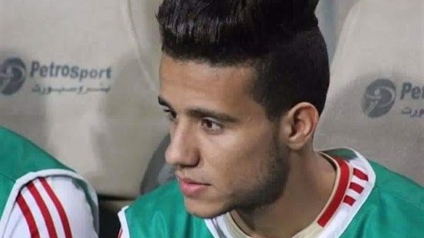 مصطفى فتحي يخرج من قائمة الزمالك في مباراته أمام «المصري البورسعيدي»