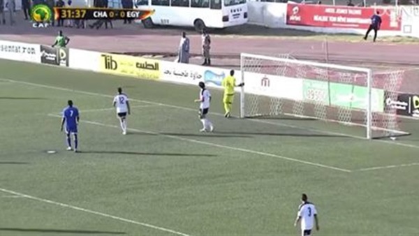  "الفراعنة" يسيطر علي الشوط الأول ويفشل في التسجيل أمام تشاد حتي الدقيقة 35 