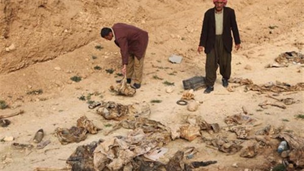 العثور على مقبرة جماعية تضم رفات 78 إمرأة بالعراق 