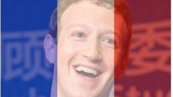 مؤسس "فيس بوك" يضيف ألوان علم فرنسا لصورته الشخصية على الشبكة