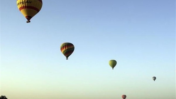 الدسوقي:16 رحلة بالون طائر تقلع بـ 313 سائح فى الأقصر اليوم