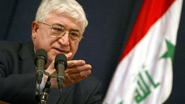 الرئيس العراقي: تحرير ناحية بعشيقة خطوة كبرى لتحرير العراق 