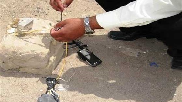 تفكيك عبوة ناسفة بمحيط مدرسة في العريش 