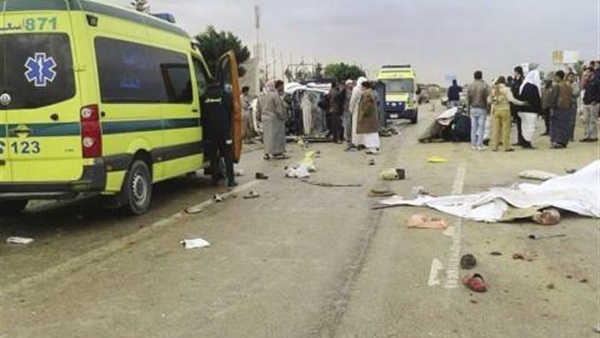 النيابة العامة تباشر التحقيق في حادث طريق السويس