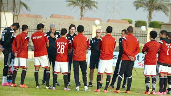 وصول منتخب مصر إلى فندق الإقامة بعد ختام المران