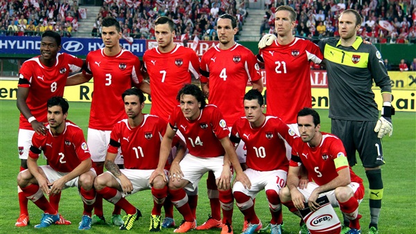 النمسا تواجه أيرلندا بتصفيات كأس العالم