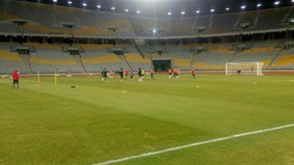 المنتخب المصري يخوض أول مران بعد هزيمة تشاد 