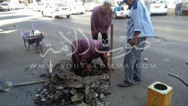 «شرق بورسعيد» يستعد لمواجهة الأمطار (صور)