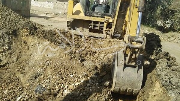 حملات مكبرة لتسليك خطوط الصرف بكفر الشيخ (صور)