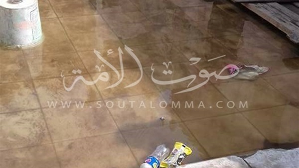 مدرسة «الجيزة الإعدادية» تغرق في مياه الصرف الصحي (صور)