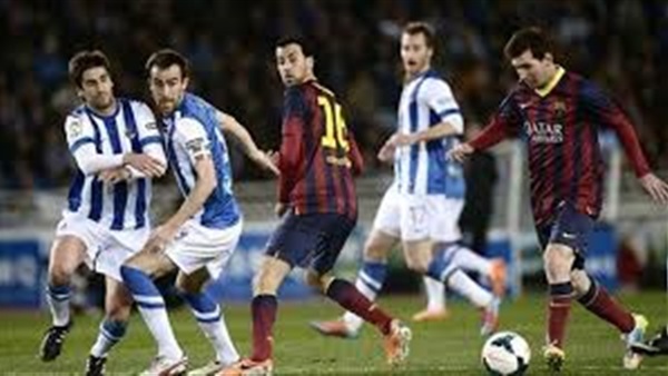 سوسييداد يستعد لبرشلونة بالفوز على خيخون بثلاثية في الليجا