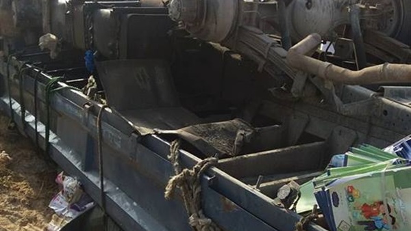 إصابة شخصين في انقلاب سيارة تابعة لـ«تعليم جنوب سيناء»