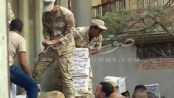 توزيع 4 آلاف كرتونة «تحيا مصر» في القليوبية