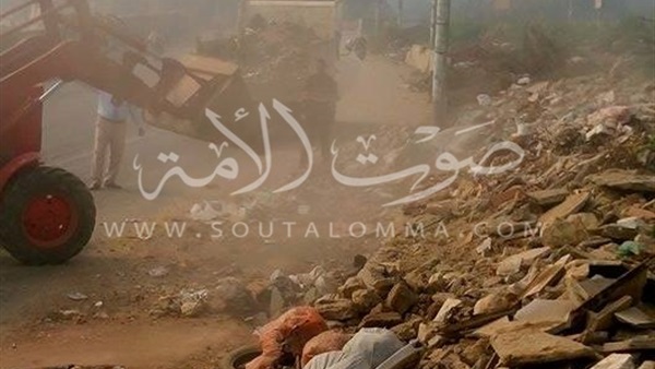 رفع 50 طن مخلفات وقمامة من شوارع بني سويف 