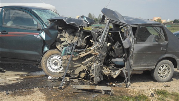 مصرع اثنين وإصابة آخرين في حادث تصادم بسوهاج ‎