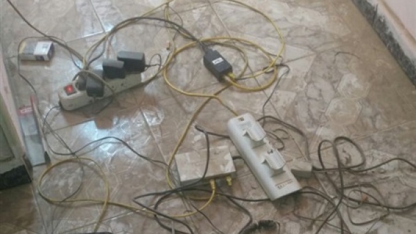 ضبط شبكة تمرير مكالمات دولية غير شرعية بعين شمس 