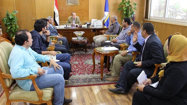 محافظ دمياط يعلن التشغيل التجريبى لمصنع تدوير القمامة 