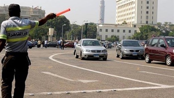 سيولة مرورية على الطرق والمحاور الرئيسية في القاهرة