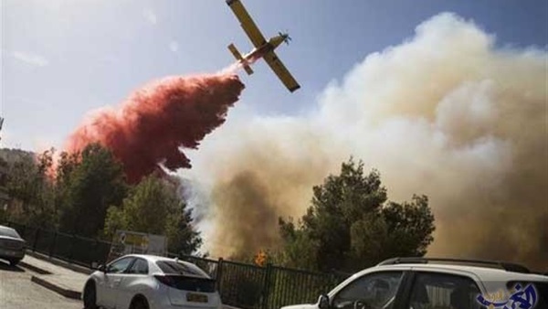 إجلاء مئات الأشخاص قرب القدس جراء الحرائق
