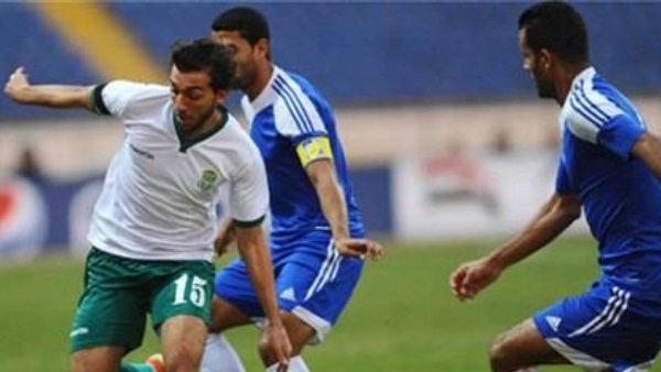 مباراة سموحة وأسوان على شاشة التليفزيون المصري اليوم