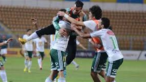 محمد حمدي يتقدم للمصري بالهدف الأول في شباك دجلة