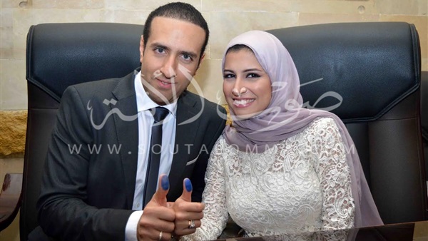 «محمد نور» يحتفل بعقد قران شقيقه (صور)