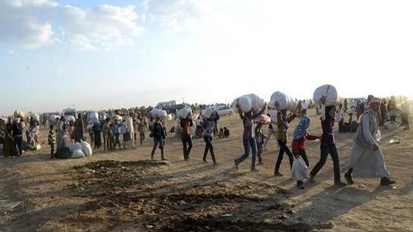  عشرة الاف مدني فروا من شرق حلب 